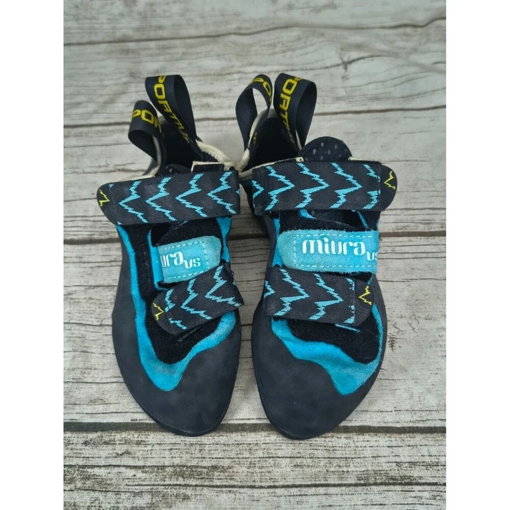 La Sportiva Miura Rock Climbing Bouldering Shoes Youth Size 3.5 Boys 4.5 Girls